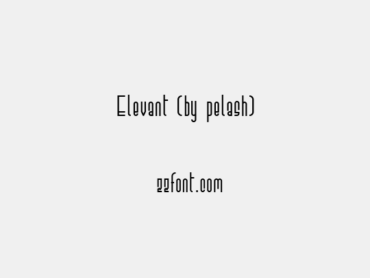 Elevant (by pelash)