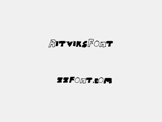 RitviksFont