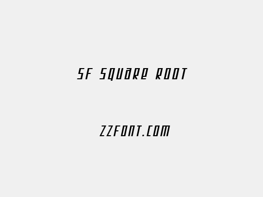 SF Square Root