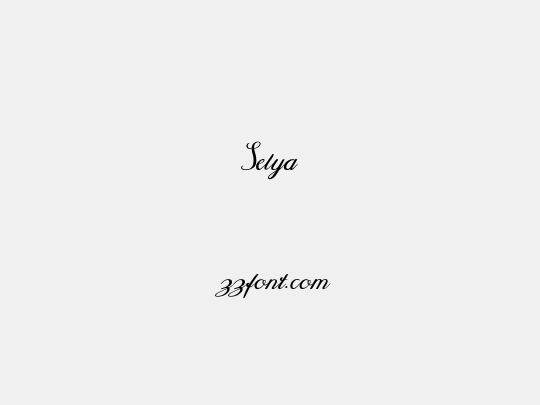 Selya