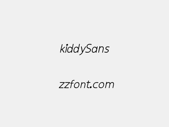 kiddySans