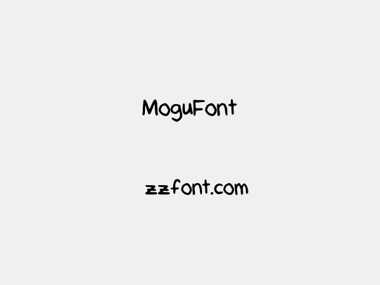 MoguFont