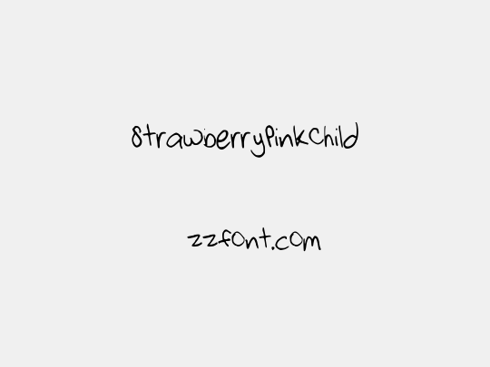 StrawberryPinkChild