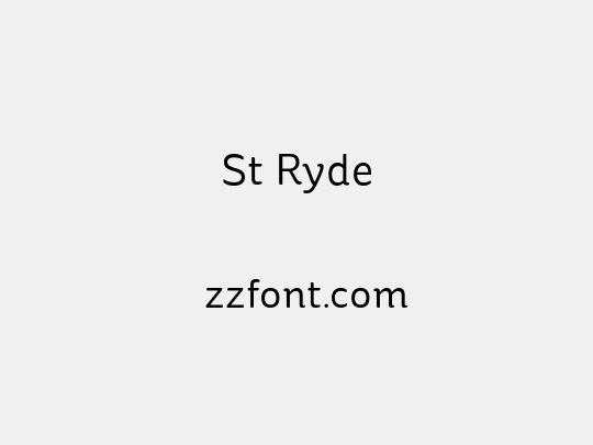 St Ryde