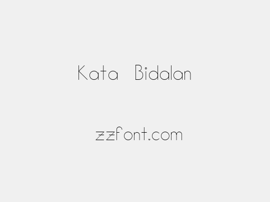 Kata Bidalan
