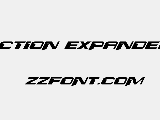 Interdiction Expanded Italic
