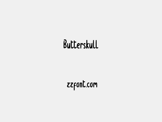 Butterskull