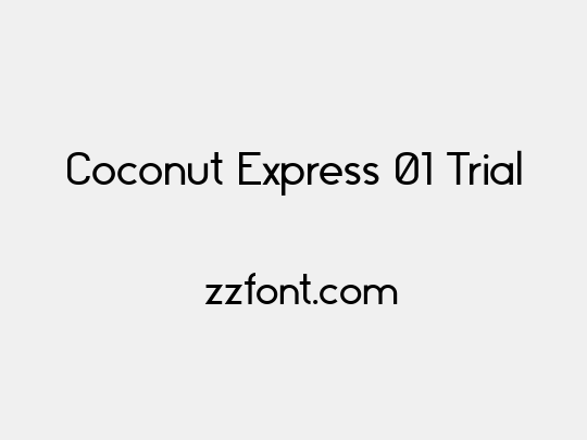 Coconut Express 01 Trial
