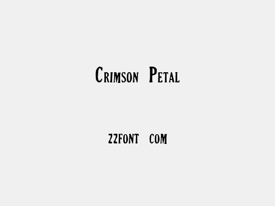 Crimson Petal