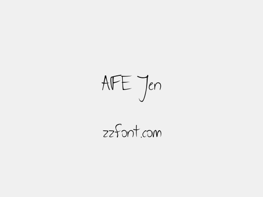 AFE Jen