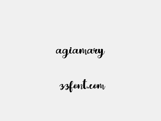 agiamary