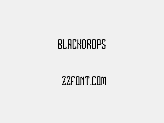 BlackDrops