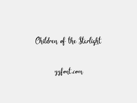 Children of the Starlight