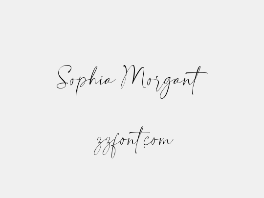 Sophia Morgant