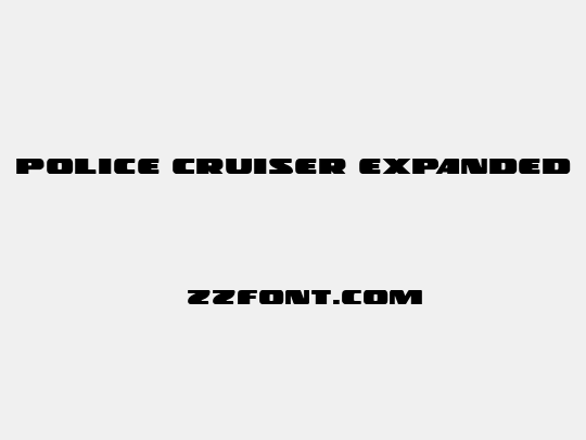 Police Cruiser Expanded