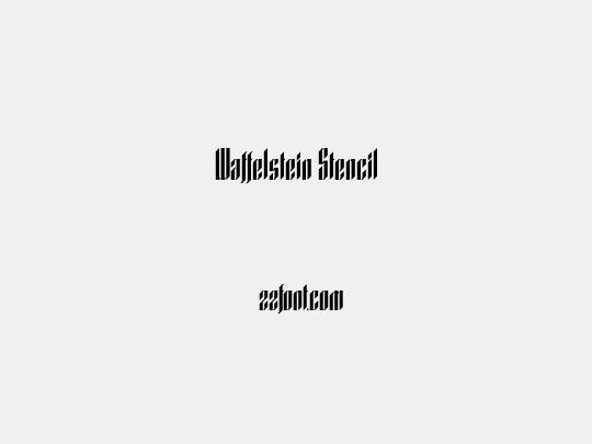 Waffelstein Stencil