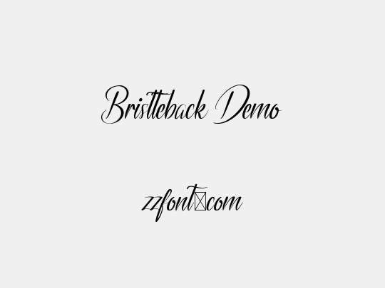 Bristteback Demo