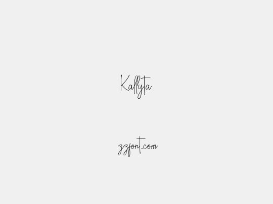 Kallyta