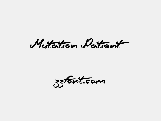 Mutation Patient