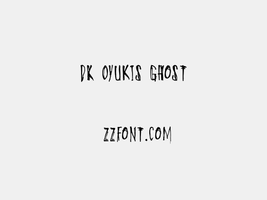 DK Oyukis Ghost