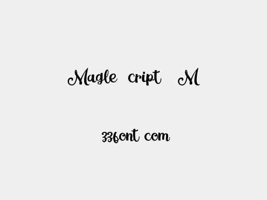 Magle Script DEMO