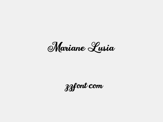 Mariane Lusia