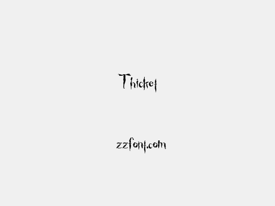 Thicket