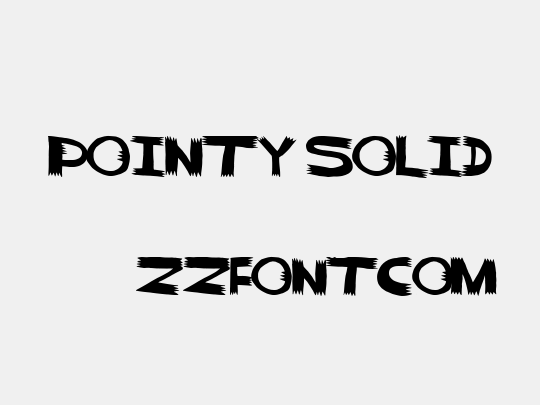 pointy solid
