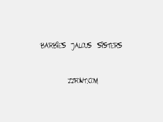Barbies Jalous Sisters
