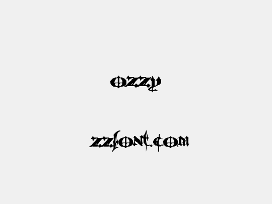 ozzy