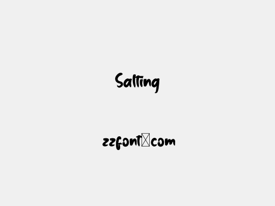 Salting