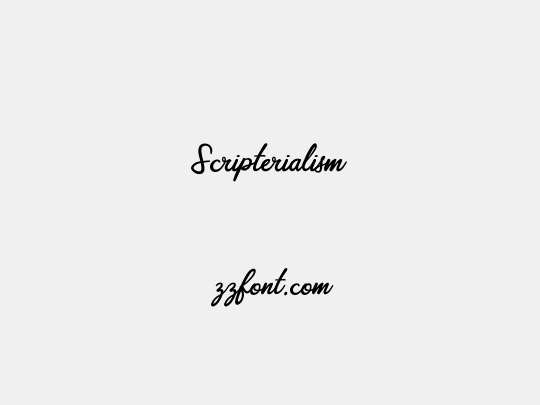 Scripterialism
