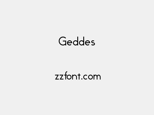 Geddes