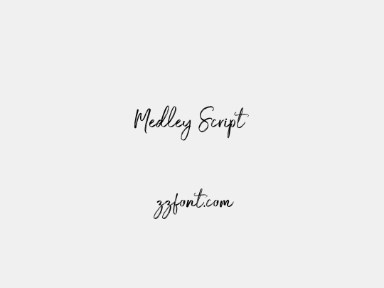 Medley Script