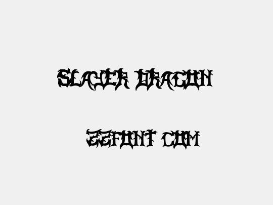 Slayer Dragon