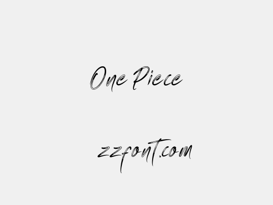 One Piece