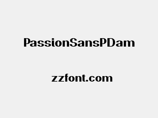 PassionSansPDam