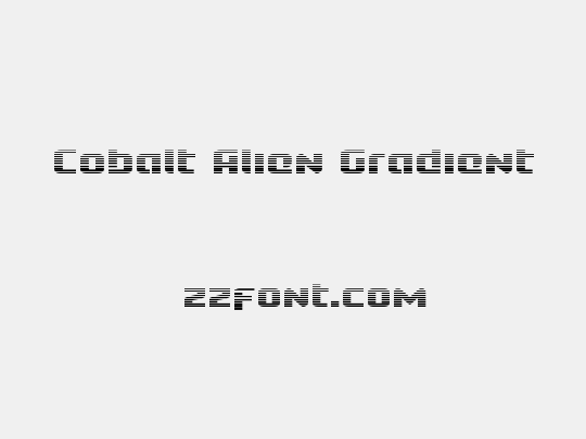 Cobalt Alien Gradient