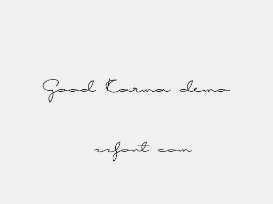 Good Karma demo