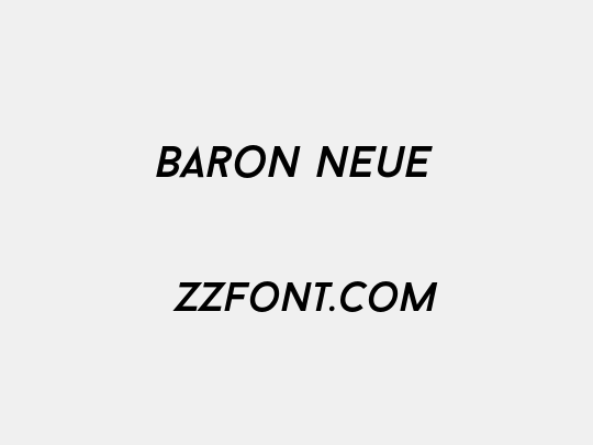 Baron Neue