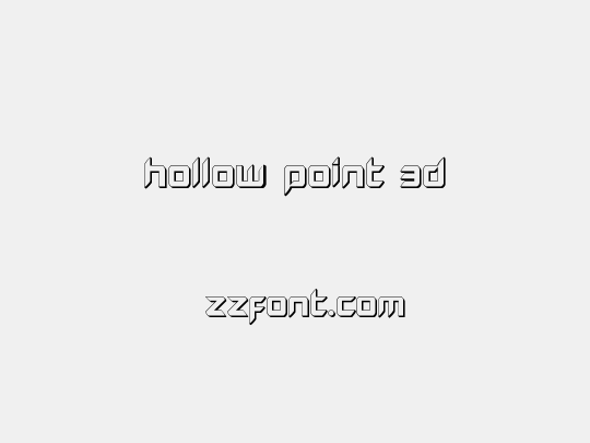 Hollow Point 3D