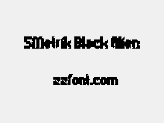 5Metrik Black Alien