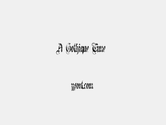 A Gothique Time 
