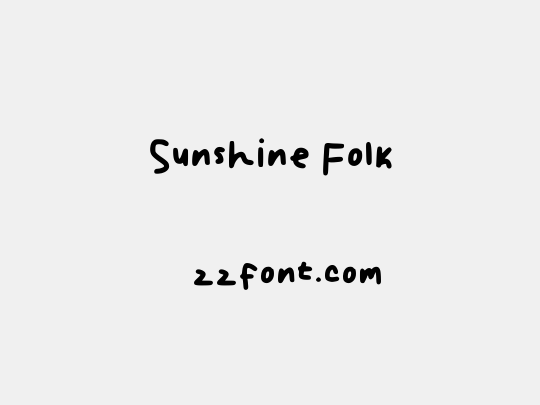 Sunshine Folk