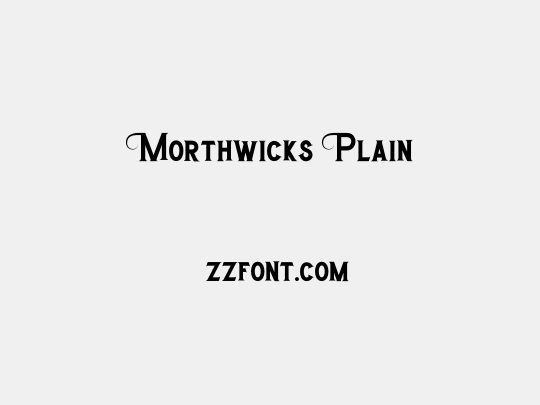Morthwicks Plain