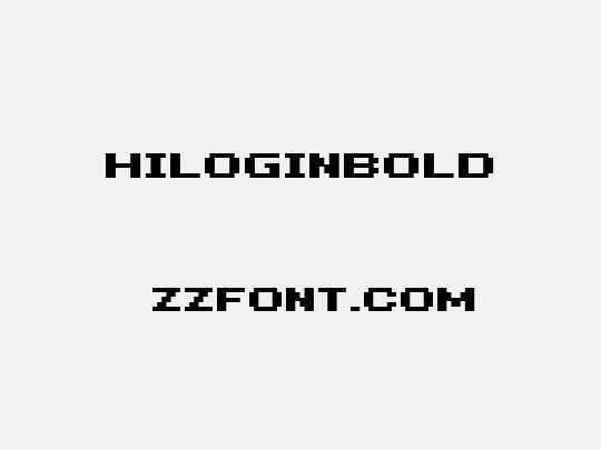 HILOGINBOLD