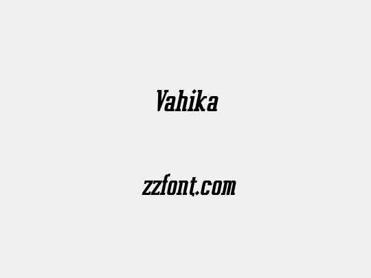 Vahika