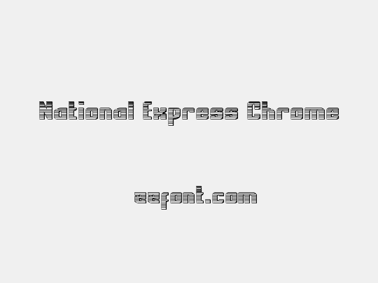 National Express Chrome