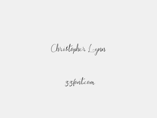 Christopher Lynn
