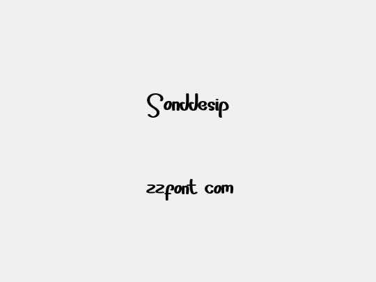 Sonddesip
